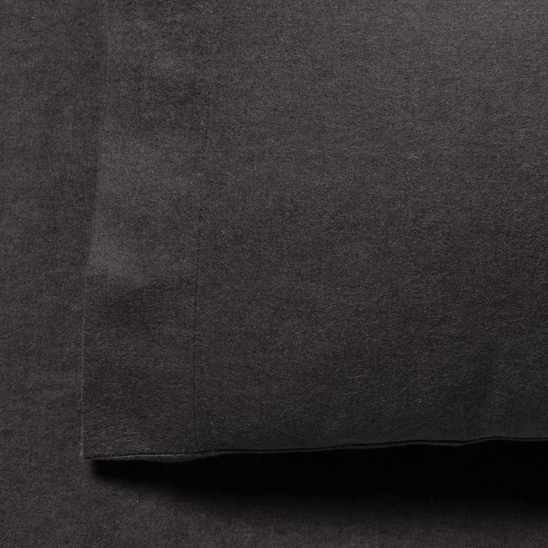 Plain Dye Flannelette Granite Sheet Set