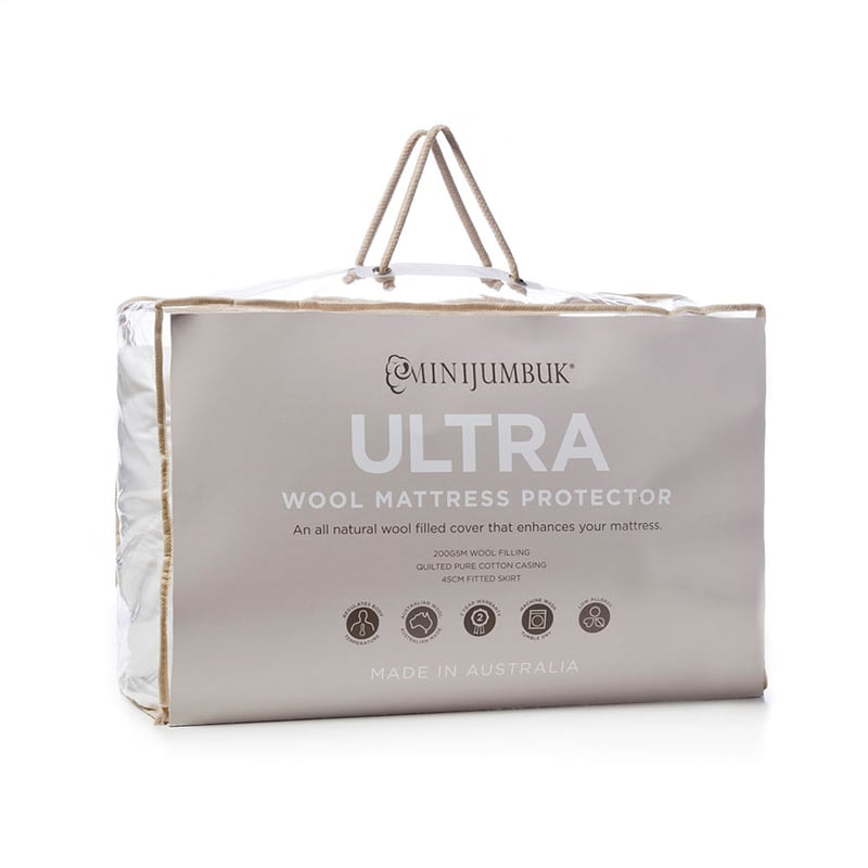 Ultra Fitted Wool Mattress Protector