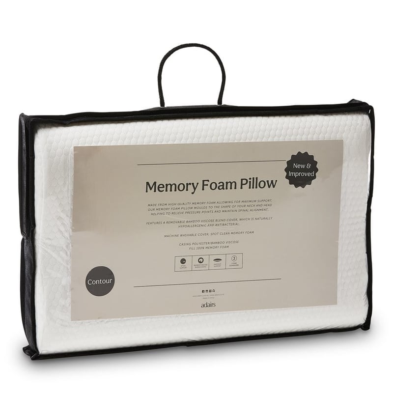 Memory Foam Standard Contour Pillow