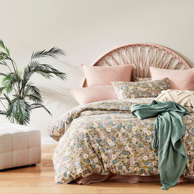Boho Mustard Quilt Cover Set + Separates