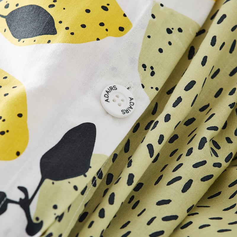 Zest Yellow Quilt Cover Set + Separates