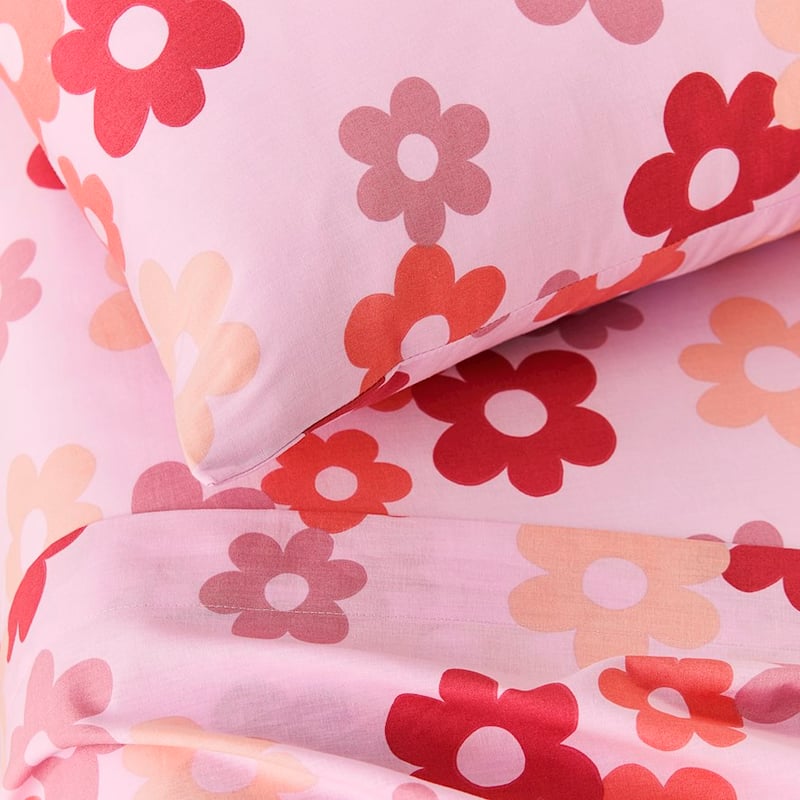 Perfect Cotton Percale Autumn Floral Sheet Set