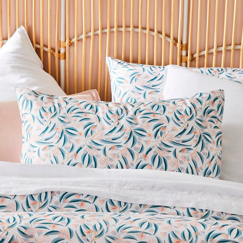 Flowering Gum Green Quilt Cover Set + Separates