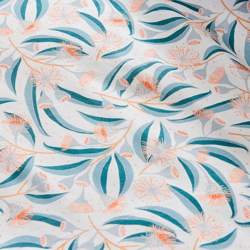 Flowering Gum Green Quilt Cover Set + Separates