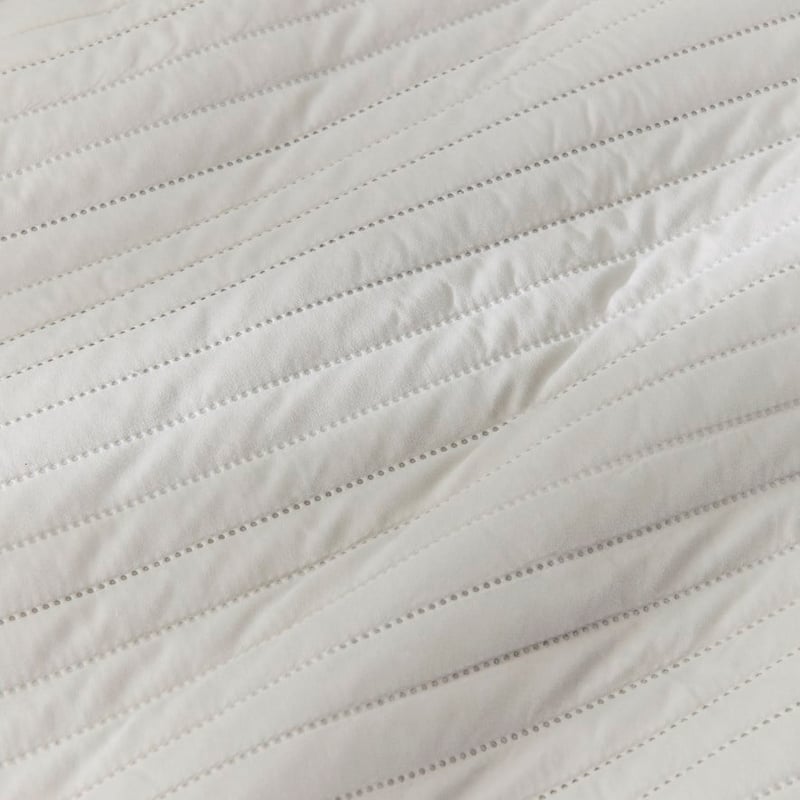 Maverick Microfibre Grey Quilted Quilt Cover Set + Separates