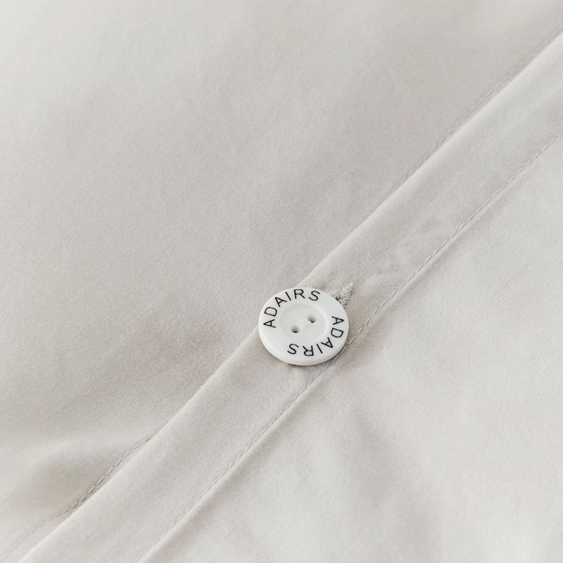 Maverick Microfibre Grey Quilted Quilt Cover Set + Separates