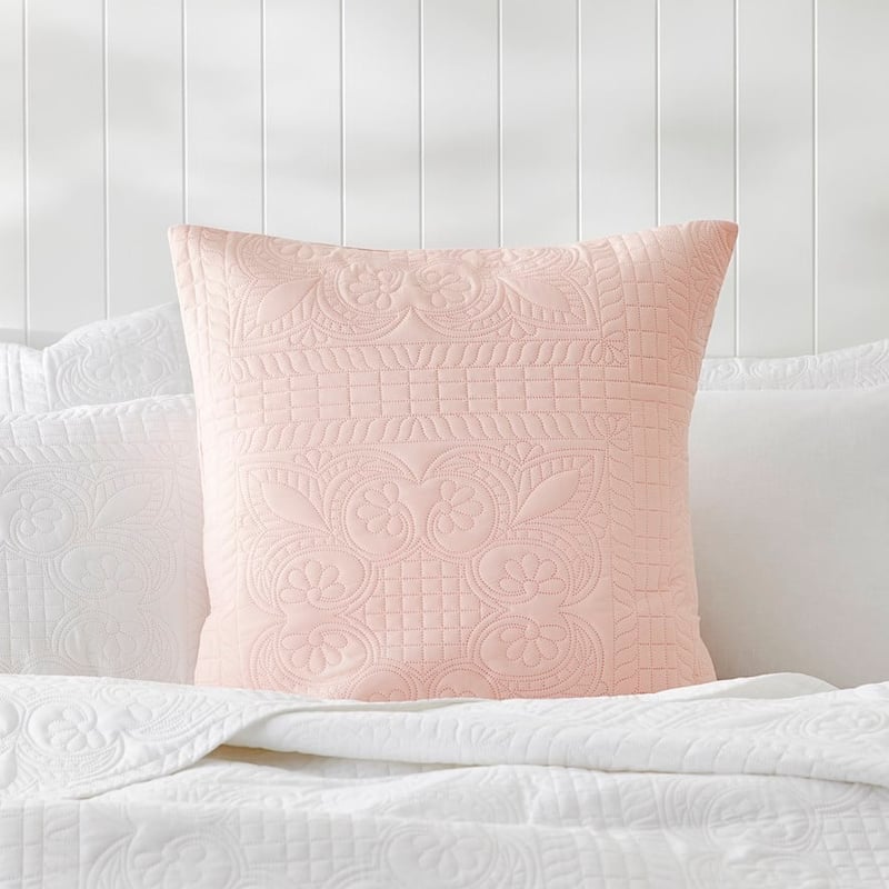 Mabel Microfibre Rose Pink Quilted Coverlet Set + Separates