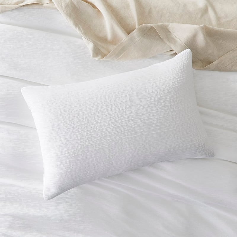 Zanthea White Quilt Cover Set