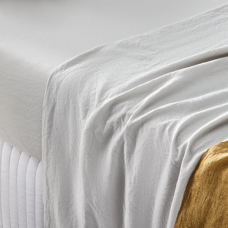 Microplush Silver Sheet Set