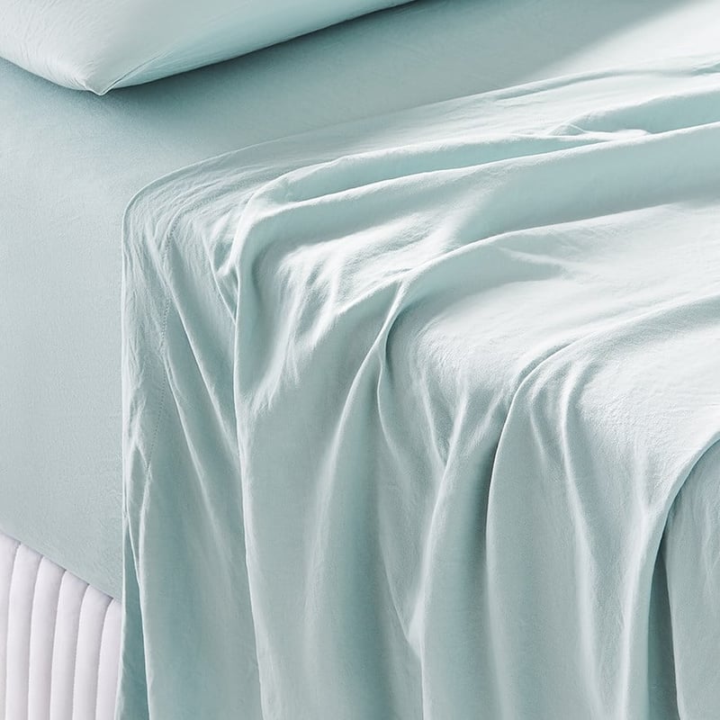 Microplush Sky Blue Sheet Set