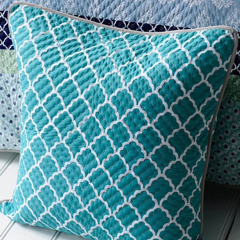 St Ives Blue Quilt Cover Separates