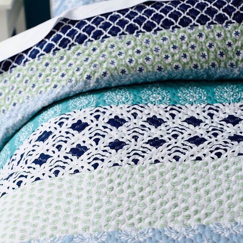 St Ives Blue Quilt Cover Separates