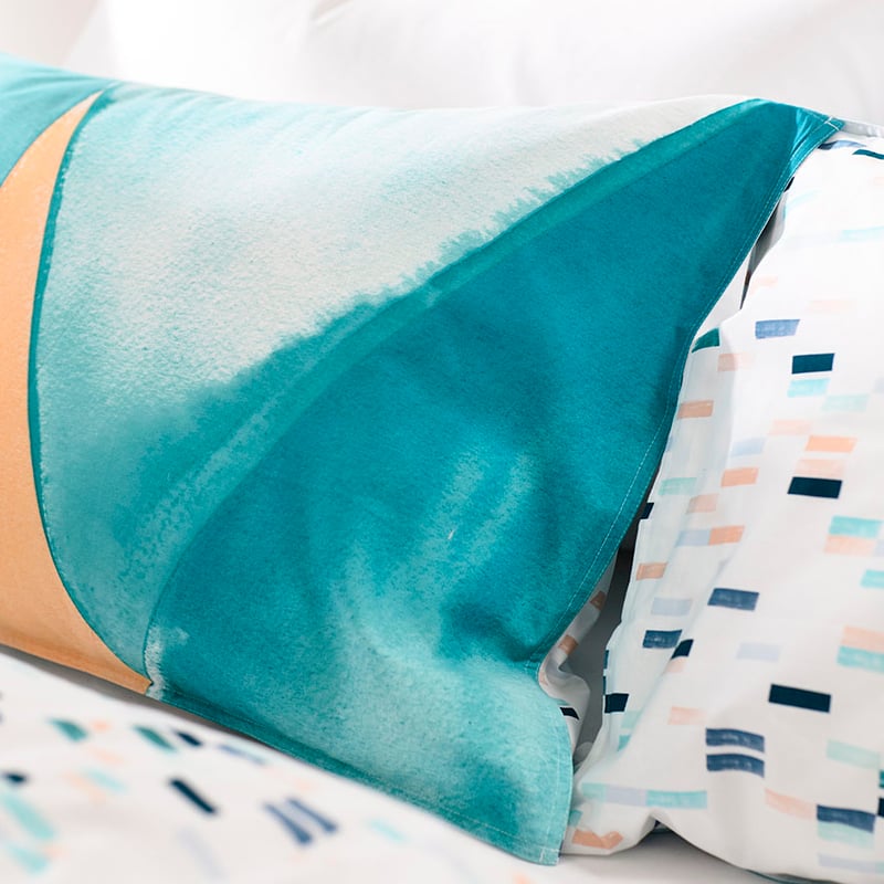 Mistral Blue Quilt Cover Set + Separates