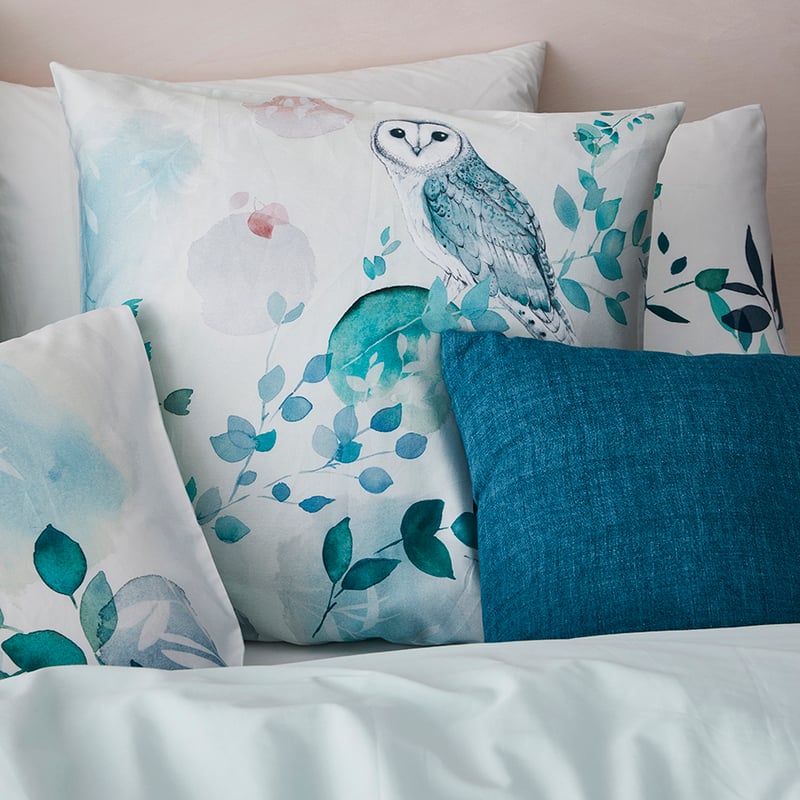 Alba Mint Quilt Cover Set + Separates