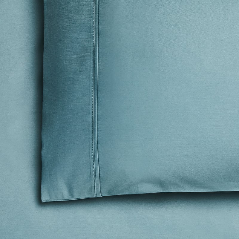 1000TC Boston Smoke Blue Sheet Set