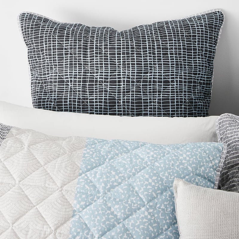 Lonsdale Grey Quilt Cover Set + Separates