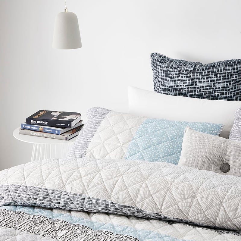 Lonsdale Grey Quilt Cover Set + Separates
