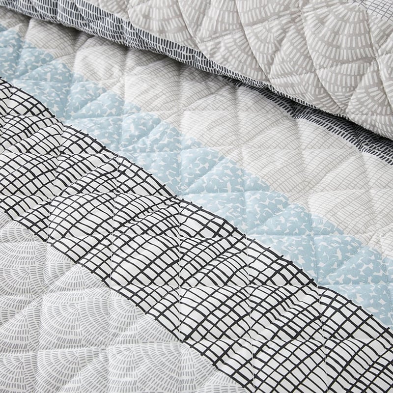 Lonsdale Grey Quilt Cover Set + Separates