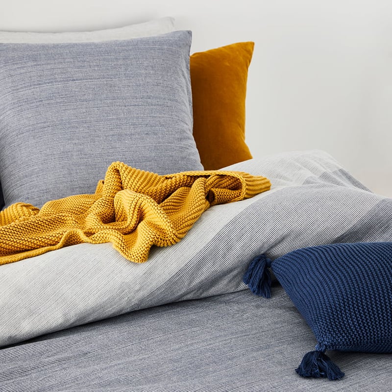 James Blue Quilt Cover Set + Separates