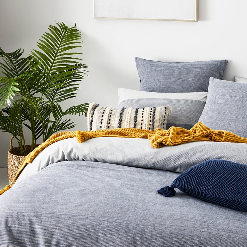 James Blue Quilt Cover Set + Separates