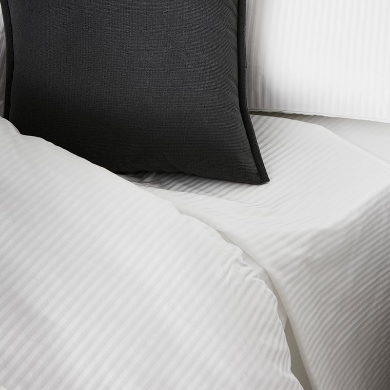 Sophia Silver Blue Quilted Quilt Cover Separates