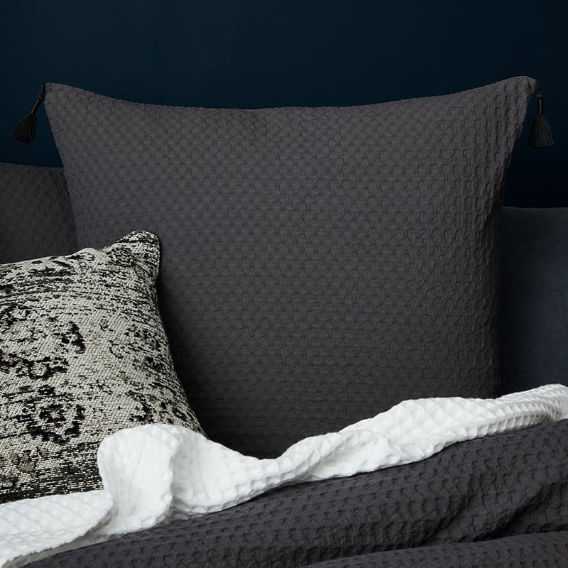 Pip Quilt Cover Set Grey Quilt Cover Set + Separates