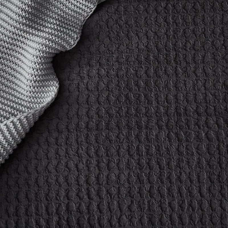 Pip Quilt Cover Set Grey Quilt Cover Set + Separates