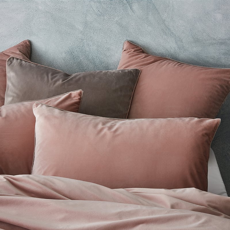 Zara Velvet Violet Rose Quilt Cover Set + Separates