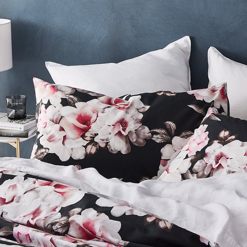 Rose Garden Deep Pink Quilt Cover Set + Separates