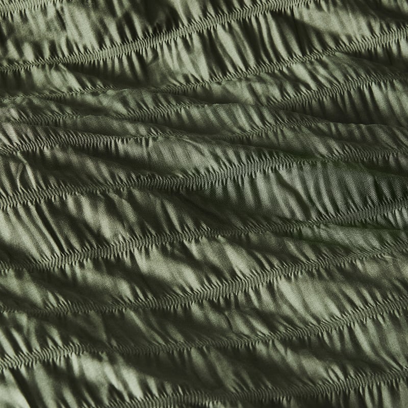 Anika Khaki Quilt Cover Set + Separates