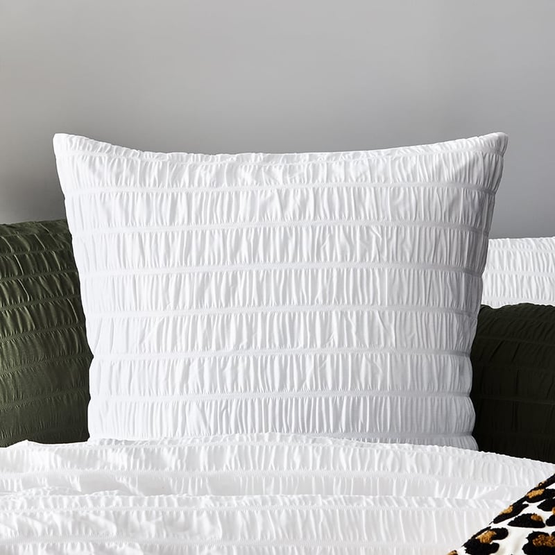 Anika White Quilt Cover Set + Separates
