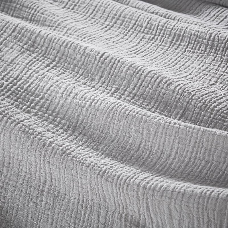 Collins Grey Quilt Cover Set + Separates