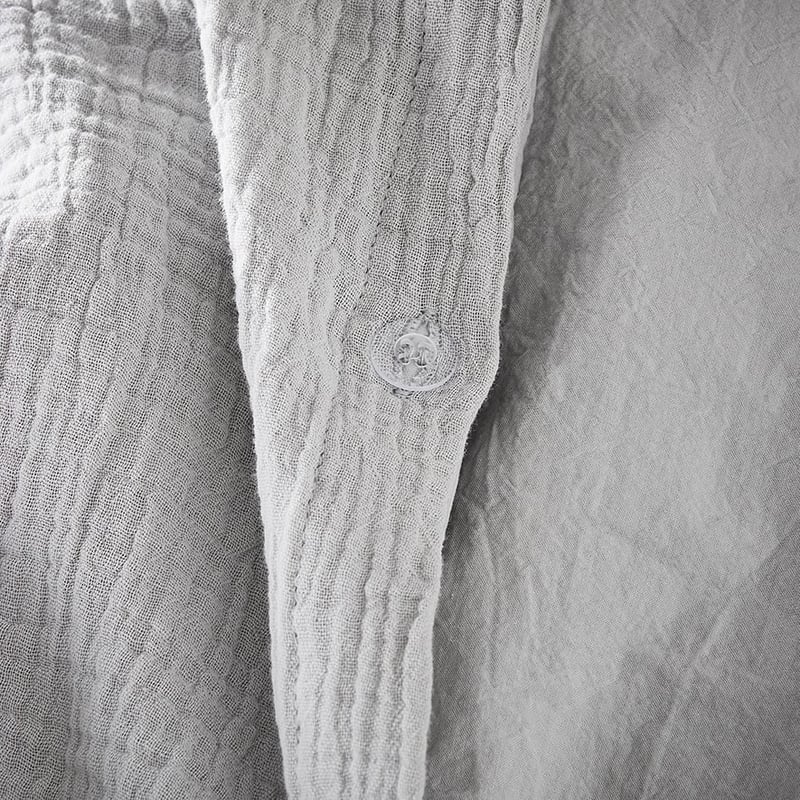 Collins Grey Quilt Cover Set + Separates