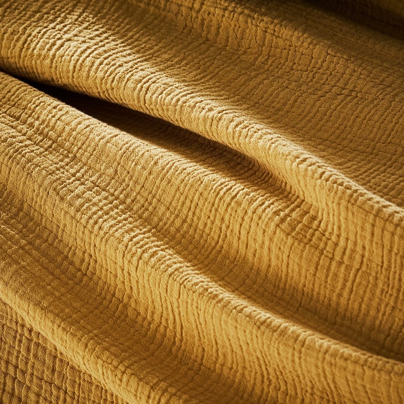 Collins Mustard Quilt Cover Set + Separates