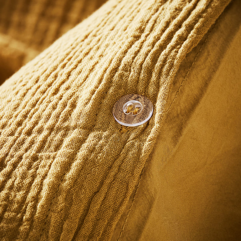 Collins Mustard Quilt Cover Set + Separates