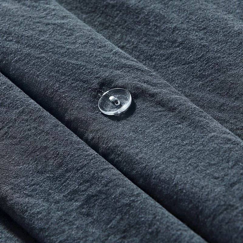 Kristin Navy Quilted Quilt Cover Set + Separates