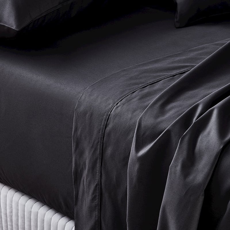 1500TC Brooklyn Charcoal Sheet Set