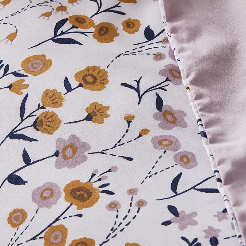 Elisa Mustard Quilt Cover Set + Separates