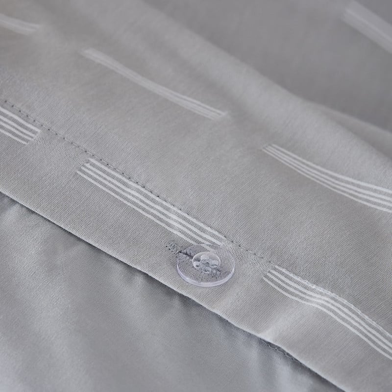 Shelby Silver Quilt Cover Set + Separates