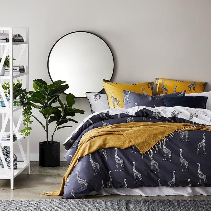 Kitoto Navy Quilt Cover Set + Separates
