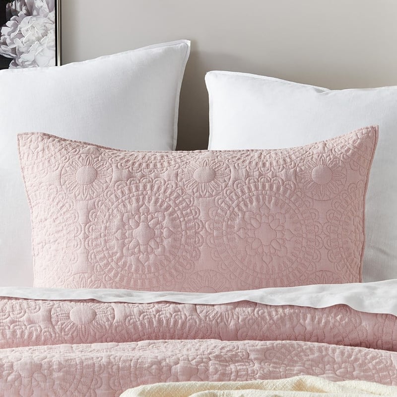 Amelie Pink Quilted Quilt Cover Set + Separates