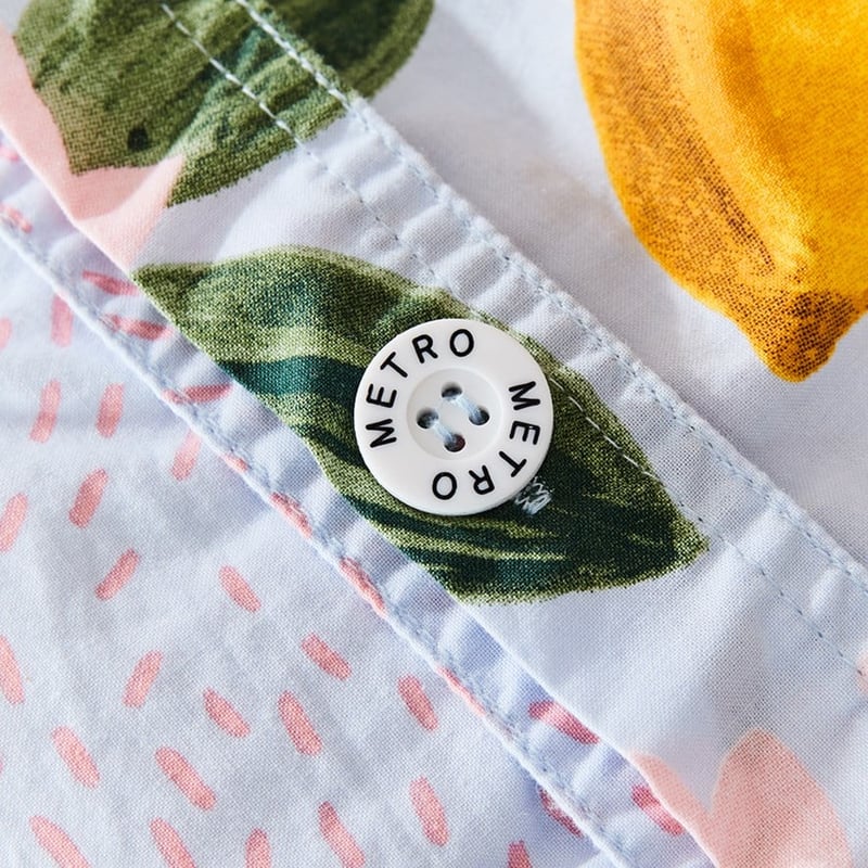 Lemons Yellow Quilt Cover Set + Separates