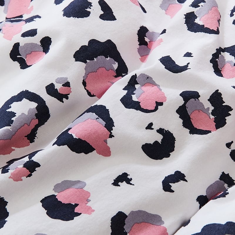 Leopard Print Pink Quilt Cover Set + Separates