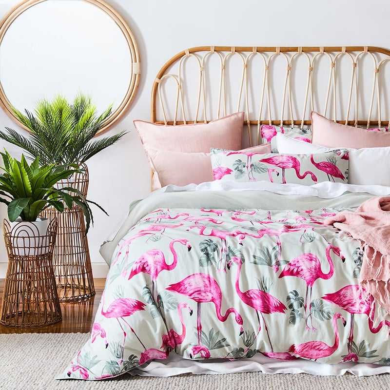 Flamingo Pink Quilt Cover Set + Separates