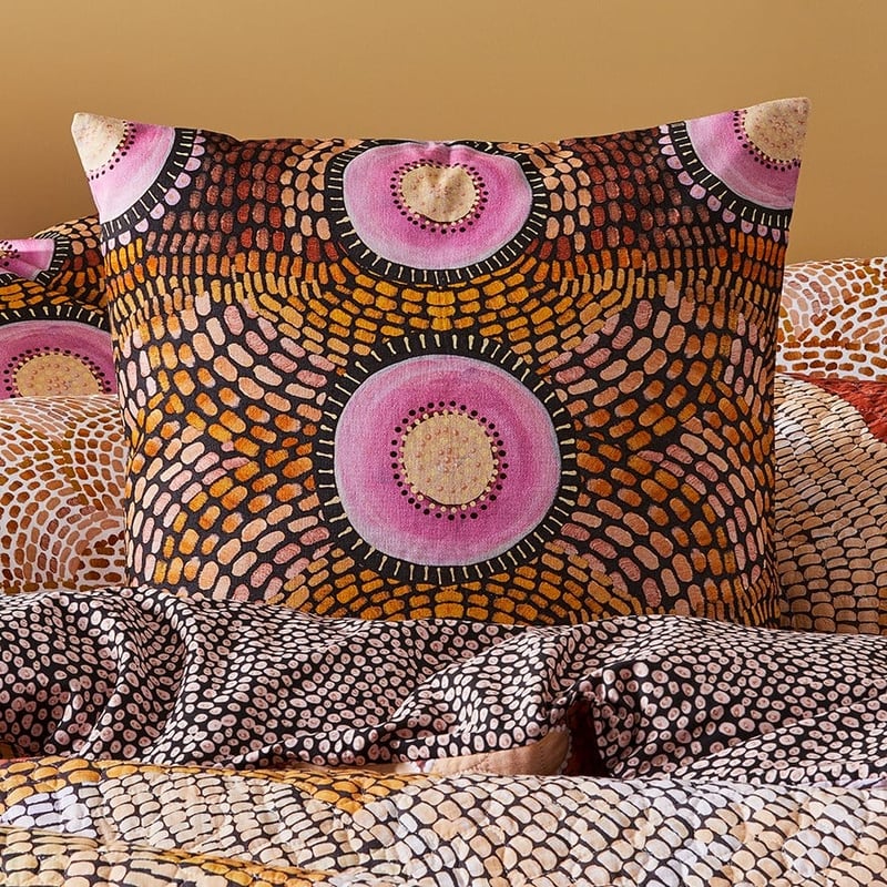 Miimi + Jiinda Lowanna Quilted Pillowcase