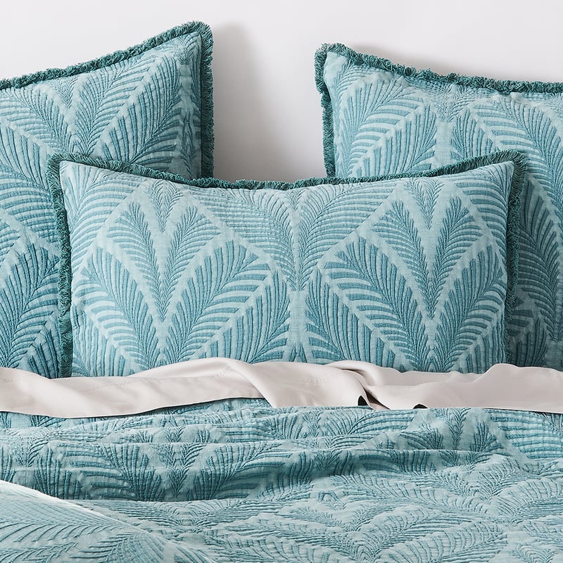 Nahla Matelasse Pine Pillowcase