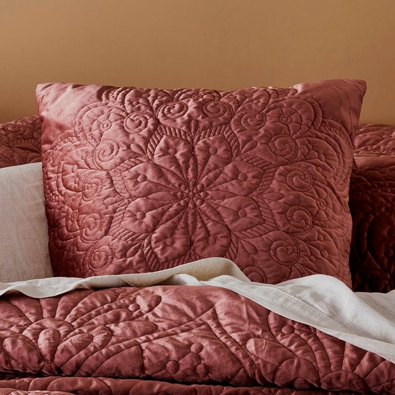 Nadia Velvet Rose Pillowcase