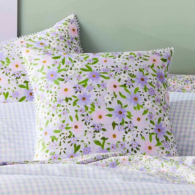 Lilac Garden Multi Pillowcase