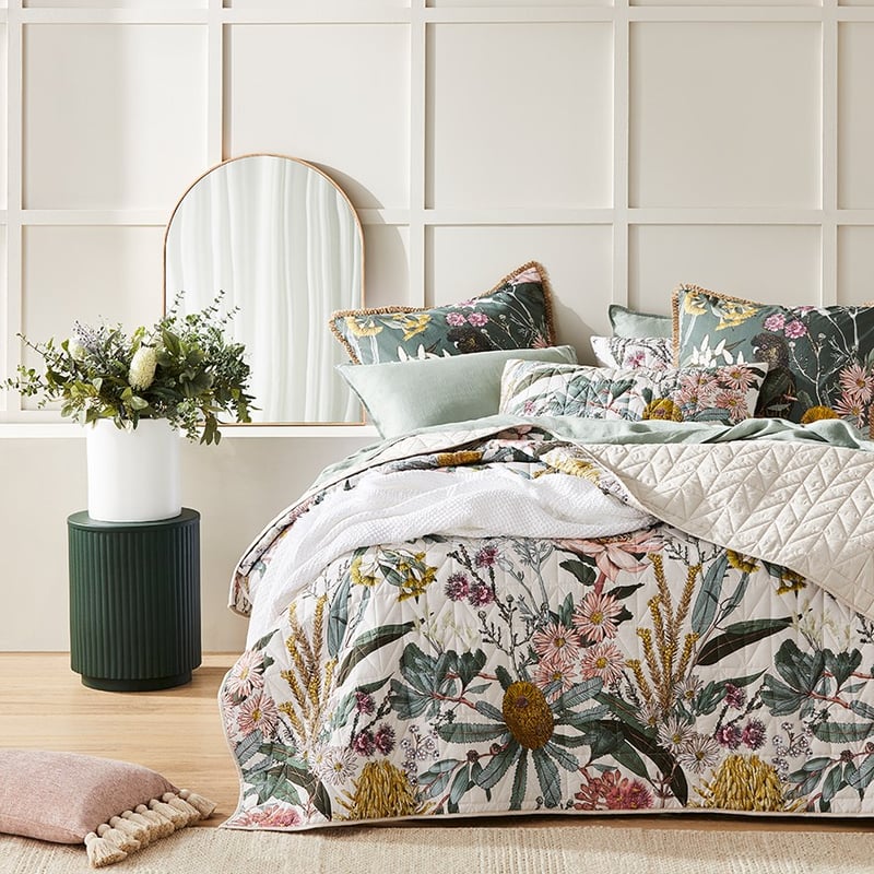 Dusk Bushlands Quilted Pillowcase