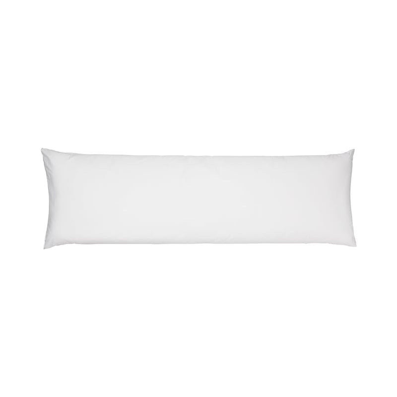Fresh Cotton Percale White Body Pillowcase